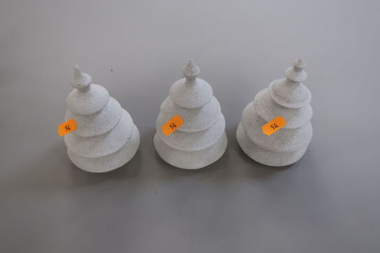 3 stk. juletræer KER 