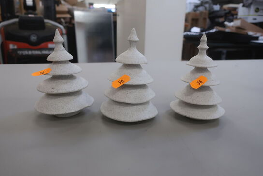 3 stk. juletræer KER 