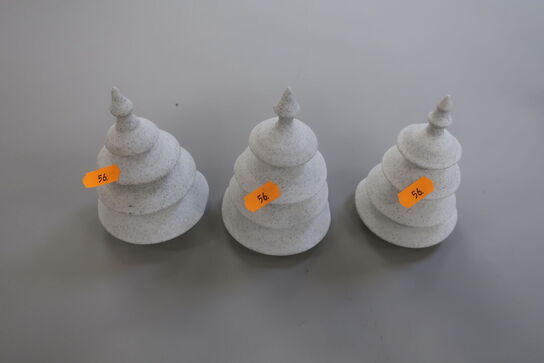 3 stk. juletræer KER 