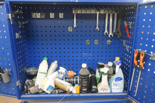 Værkstedsvogn med indhold