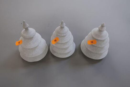 3 stk. juletræer KER 