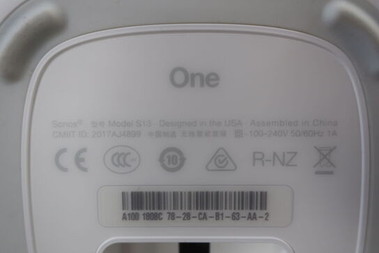 2 stk. højtaler SONOS s13