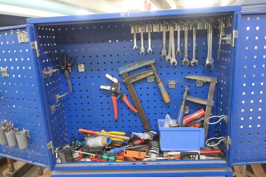 Værkstedsvogn med indhold