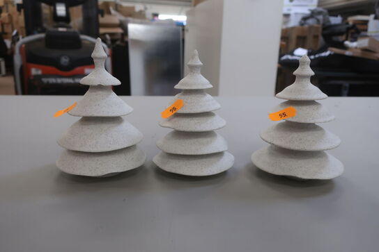 3 stk. juletræer KER 