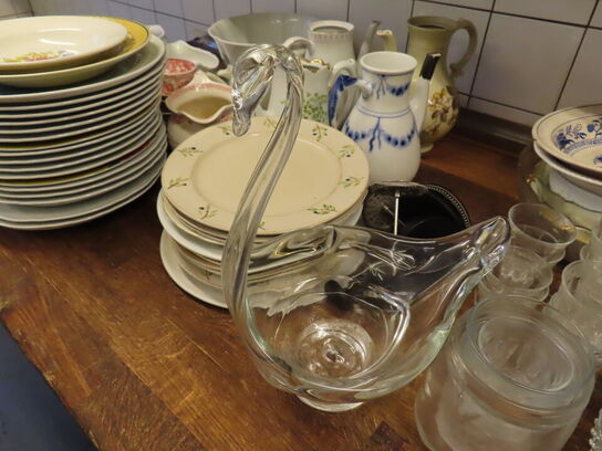 Blandet lot på bordet