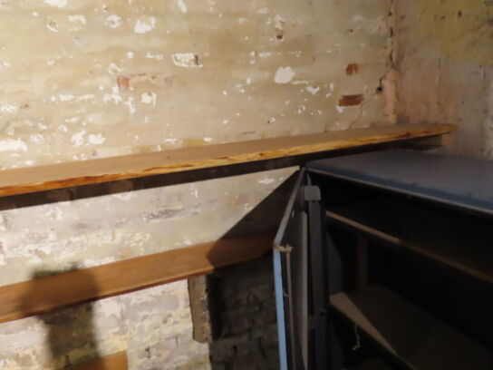 Reolsystem/træplanker (selvbyg)