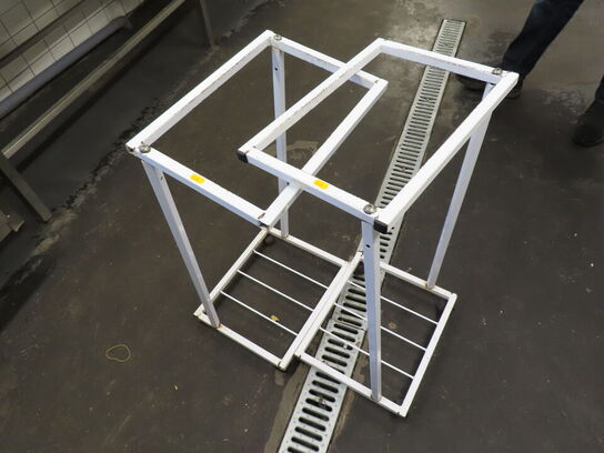 2 stk. Affaldsstiver