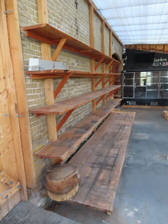 Reol/træplanker (selvbyg)