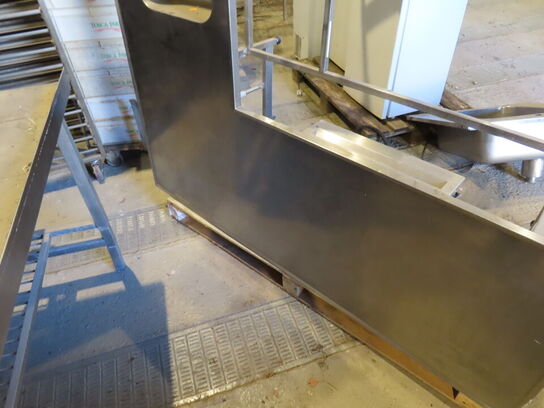 El hæve/sænke rustfri bord med vask