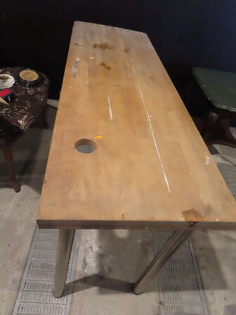 Højbord (skal efterspændes i ben)