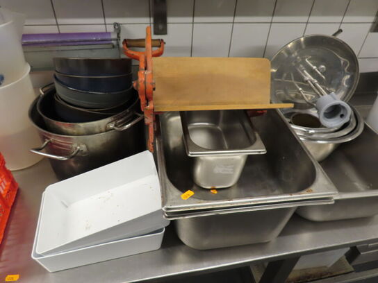 Blandet lot på bordet