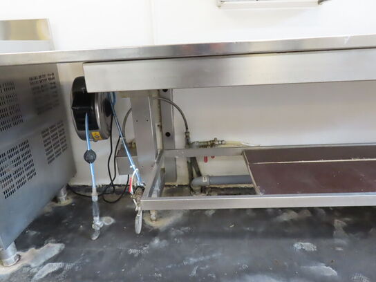 El hæve/sænke rustfri bord