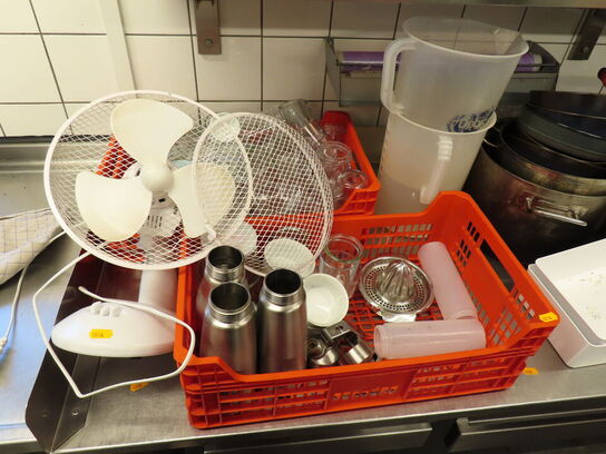 Blandet lot på bordet