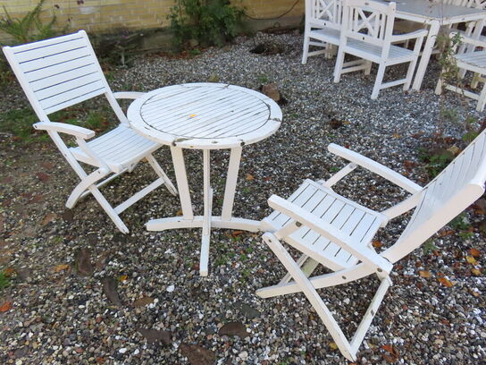 Cafebord med 2 stole JUTLANDIA