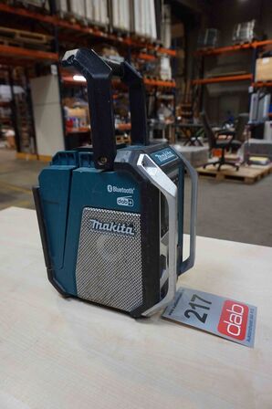 Makita radio Bluetoth/DAB+ med batteri  