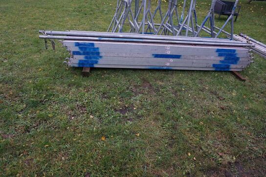 Bukke stillads med jumbo plader