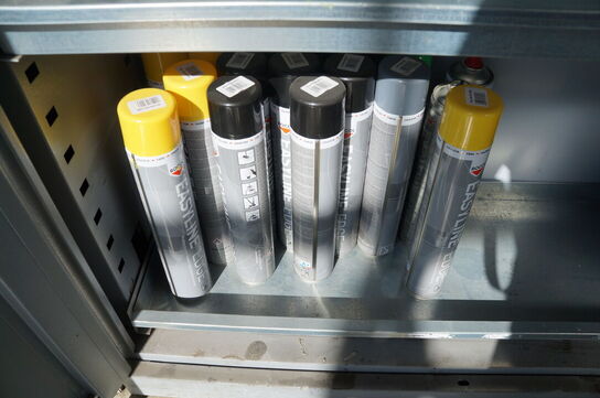 Værkstedsskab med indhold WÜRTH