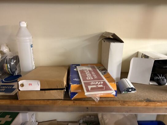 Stort parti el-artikler, ventiler, m.v.