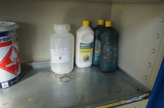 Værkstedsskab med indhold BLIKA