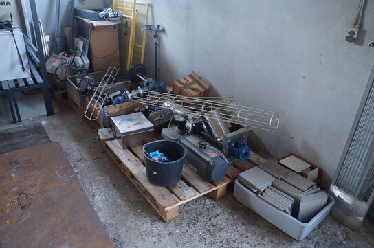 Diverse el-motorer, stativer, m.v.