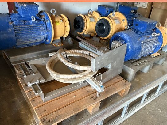 Indhold på pallereol af diverse el-artikler