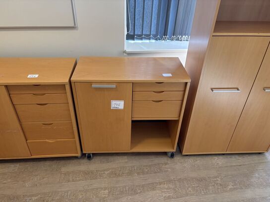 4 stk. kommoder