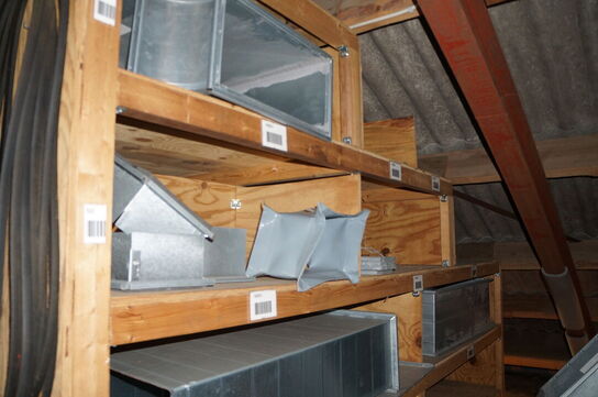 Stort parti ventilationspakninger