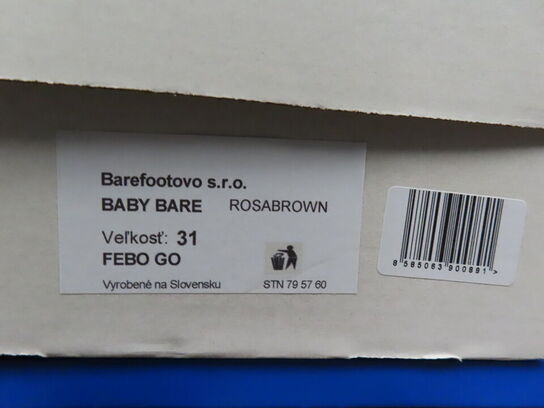 Sko BABY BARE - str. 31