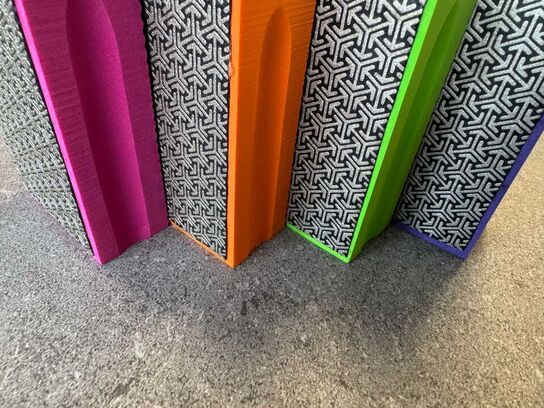 Diamantslibesten kornstørrelse 60-400 4-pak diamantpoleringsblokke - sten, marmor, beton