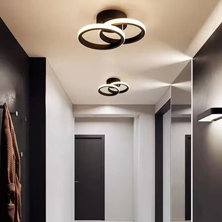 2 stk. Loftlampe LED ringformet 18W