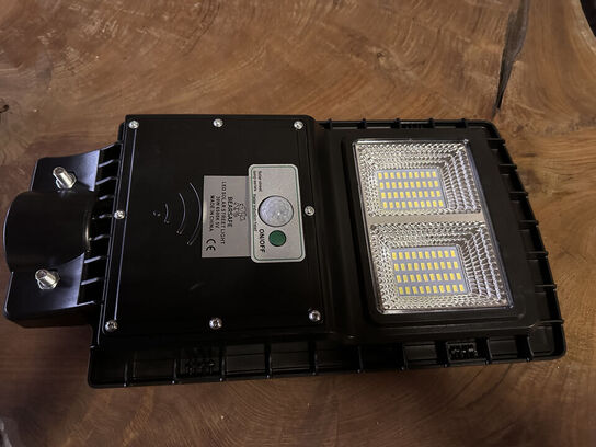 Solcelle 30W gadelampe