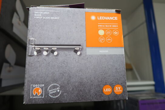 Ledvance Decor Spot Mars CLICK-SELECT Black 4 Spot