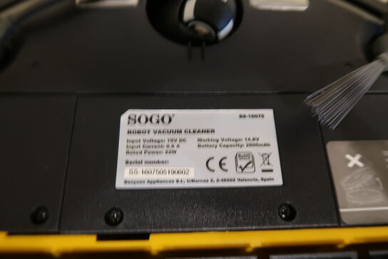 Sogo Robotstøvsuger Wet/Dry - LÆS BESKIVELSE