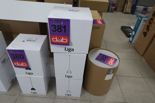 3 stk. LIGA STORM Ø18 OPAL GLAS PENDEL