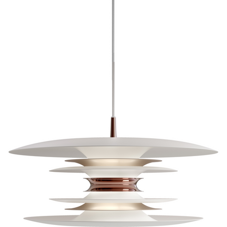 BELID DIABLO Ø50 MAT HVID/ROSE SILVER PENDEL