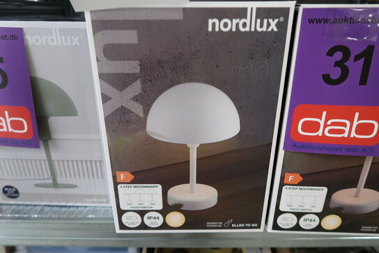 Nordlux Ellen To-Go batterilampe / bordlampe, hvid 