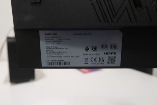 2 stk. Samsung F24G35TFWU 24" skærme 