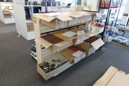 Dobbelt salgsdisplay