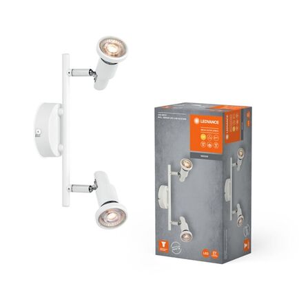 2 stk. Ledvance LED Spot GU10 White 2 X 3.4W 927 DIM