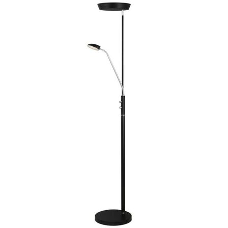 HALO Vegas Uplight Gulvlampe w/Dimmer Black