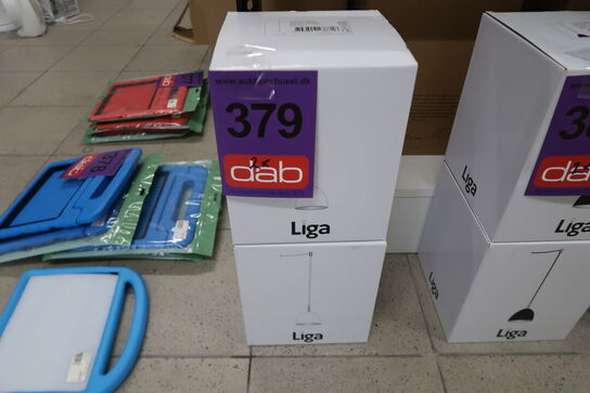 2 stk. LIGA STORM Ø18 MAT HVID PENDEL
