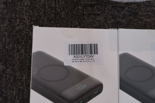 2 stk. Powerbanks 26800 MH
