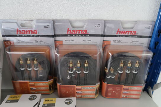 6 pk. Med diverse kabler 