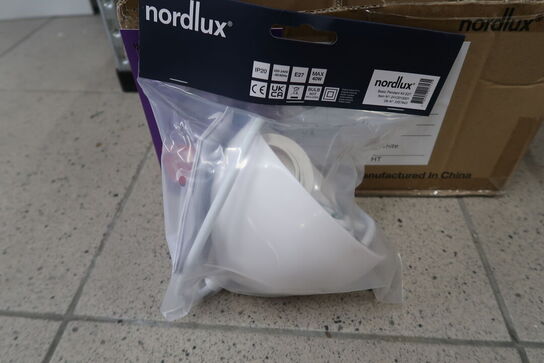 4 stk. Nordlux pendelophæng E27 hvid