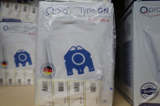 8 pk. Miele GN fleece pose (4 stk.) + forfilter + microfilter ORG.