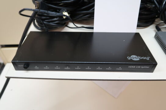 Diverse HDMI kabler + Splitter