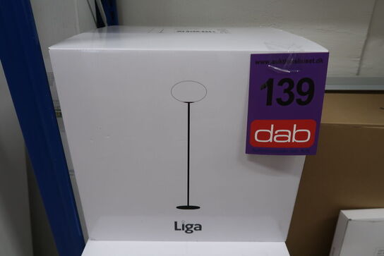 LIGA MADS SORT GULVLAMPE