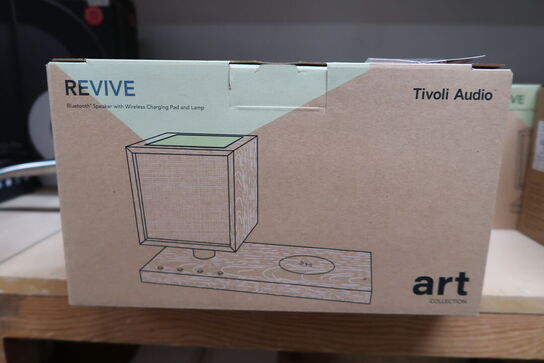 Tivoli Audio Revive - White/Grey Bluetooth højttaler