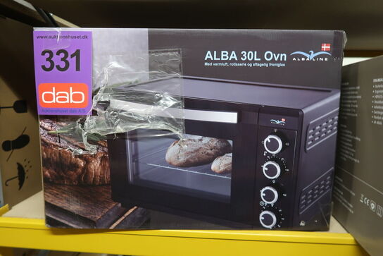 Miniovn m. rottisserie fra AlBaline 30 liter - 1600 watt