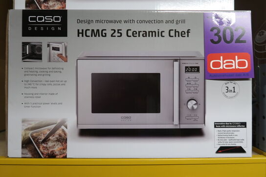 Caso HCMG Ceramic Chef mikrobølgeovn 25 liter